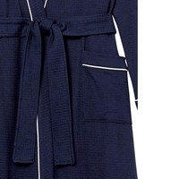 Service OEM – Ensemble de Nuit Élégant pour Femme : Robe de Chambre Thermique à Manches Longues, Peignoir de Luxe en Coton et Bambou avec Logo Personnalisé