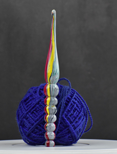 ตะขอถักโครเชต์งานทำมือสุดหรูตะขอถักโครเชต์แบบเรียบและพรีเมียม - Product Image 3