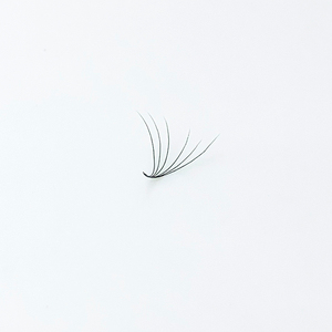 Pestañas Promade Fans 3D 20D 0.07mm B/C/CC/D/L/M Curvatura Natural Suave Larga y Gruesa Fibra PBT Coreana Color Personalizado Pre-fabricadas de Tallo Largo para - Product Image 4