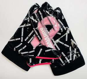 Guantes acolchados súper pegajosos antideslizantes cómodos de liniero de fútbol americano con logotipo personalizado características de talla grande impresas transpirables - Product Image 6