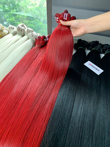 ผมต่อแบบสานสีแดงยาว30นิ้วผมคนเวียดนาม100% - Product Image 2