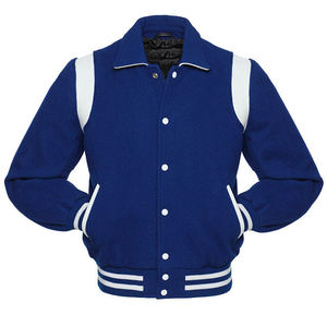 Personalizada superventas chaqueta de Letterman a prueba de viento de los hombres ropa de moda de invierno con estilo con cuello alto - Product Image 3
