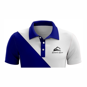 Calidad Premium logotipo personalizado impreso hombres de negocios Casual para Polos patrón sólido algodón camisetas bordado seda de punto - Product Image 4