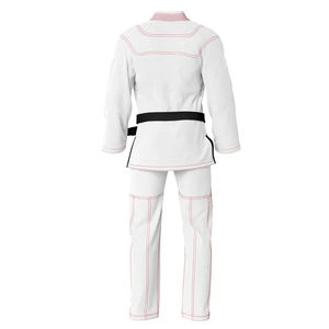 Kimono de judo sur mesure 100% coton 300g respirant tissage perlé broderie taille plus adulte unisexe uniforme d'arts martiaux - Product Image 4