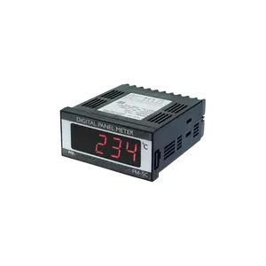 CONOTEC FM-5C Digital Panel Meter Temperature Indicator, Large sized display CA(K) input sensor 7segment LED display