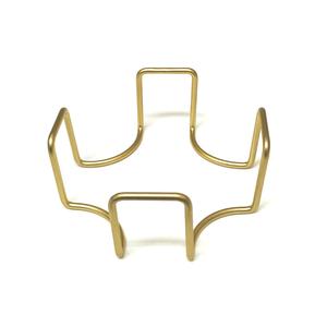 Unique Shape Design <b>coaster</b> Holder for Home & Restaurant Metal <b>coaster</b> Stand & Holder with <b>Black</b> Color for Table Decoration - Product Image 3