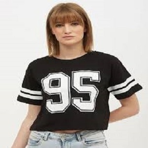 Factory Direct Women's Cotton T Shirt Custom Print Embroidery Logo Casual <b>Tee</b> <b>Plus</b> <b>Size</b> Apparel for Bulk Orders and Export - Product Image 6