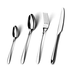 Ensemble de couverts en acier inoxydable cuillère fourchette couteau écologique couverts pour les mariages fêtes et restaurants - Product Image 2