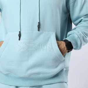 เสื้อฮู้ดผู้ชายขายดี ผ้าฟลีซบุซับในอย่างดี ระบายอากาศ แห้งเร็ว กันน้ำ คุณภาพสูง ราคาประหยัด - Product Image 2