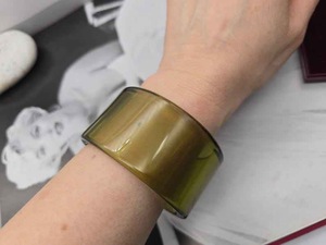 Bracelets et joncs en résine pour femmes, nouvelle collection, bijoux de style ange pour les fêtes et les mariages, haute qualité - Product Image 5