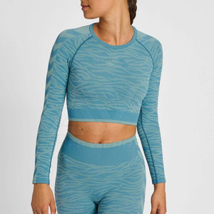 2024 été haut mode haut court ensemble pour femmes col rond manches courtes T-Shirts - Product Image 1