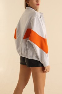 Sudadera de Mujer con Cierre y Logotipo Personalizado por Sublimación, Último Modelo 2023, Sudaderas de Algodón Personalizadas sin Capucha - Product Image 3