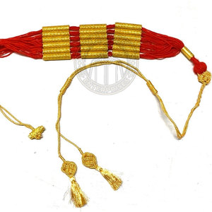 Cinturón Clásico Hussar con Diseño Ancho, Acabado Liso, Cierre Seguro en la Cintura, Algodón y Lana, Ligero y Ecológico - Product Image 3