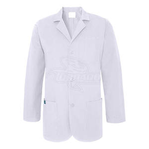 Bata de laboratorio personalizada para Hospital, abrigo de laboratorio Unisex, hecho en Pakistán, precio al por mayor - Product Image 1