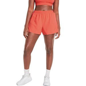 Shorts de sport pour femmes à taille haute, en coton éponge élastique, personnalisables avec logo, vente en gros OEM, parfaits pour la salle de sport - Product Image 1