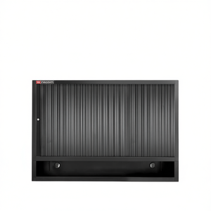 Armoire à outils double supérieure noire Facom avec volet roulant - Product Image 2