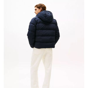 Chaqueta Acolchada para Hombre, Ligera, con Capucha, Abrigo Acolchado, Cálido, para Invierno, para Exteriores, con Logotipo Personalizado, Informal, Grueso, con Cuello Alto, OEM - Product Image 3