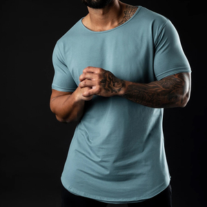 T-shirt personnalisé 100% coton 220 gsm, 16 couleurs, homme, femme, unisexe, personnalisable, 220 gsm, t-shirt décontracté uni pour homme - Product Image 3