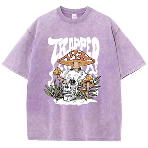 เสื้อยืดผ้าฝ้าย100% สำหรับผู้ชายเสื้อยืดโอเวอร์ไซส์ผลิตจากผ้าฝ้าย - Product Image 3