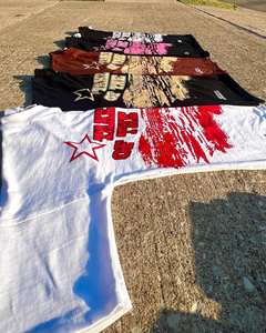 100% coton lourd 220g lavé Boxy recadrée T-Shirt Streetwear Style personnalisé DTG impression séchage rapide respirant pour hommes femmes - Product Image 3