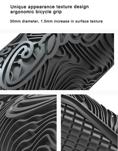 Tay nắm tay lái xe đạp tiện dụng thoải mái Tay nắm cao su chống trượt mềm khóa đơn xe đạp leo núi MTB Xe tay ga đi biển - Product Image 5