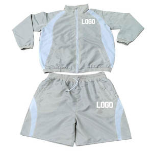 2025 personnalisé léger en Nylon pantalon de survêtement ensemble hommes vente chaude veste zippée Sublimation Polyester Shorts veste zippée personnalisable - Product Image 4