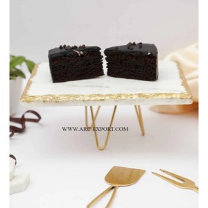 Trabajo martillado, nueva colección de moda, soporte de exhibición de pastel de mesa, la mejor calidad, tamaño grande, 2 niveles, soporte clásico para pastel de mesa de boda - Product Image 1