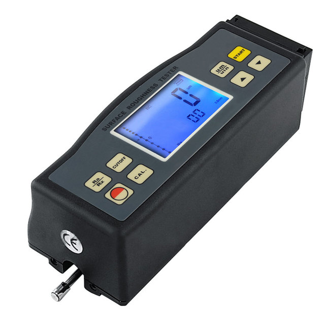 Digital Multi-parameter Roughness Meter /Gauge Tester Ra Rz + Built-in Diamond Pin Probe