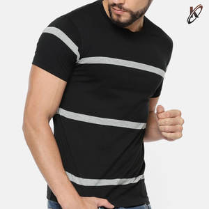 T-shirt de qualité supérieure pour hommes T-shirt léger T-shirt de couleur unie Vêtements décontractés Chemises pour adultes - Product Image 5