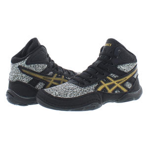 Chaussures de basketball Matflex 6 GS pour garçons, taille 10, noir, gris, or, tige synthétique, doublure en mesh, semelle extérieure en caoutchouc, semelle intermédiaire en EVA - Product Image 3