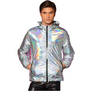 Venta al por mayor de alta calidad de la fábrica de suministro de los hombres chaqueta reflectante transpirable de manga larga chaquetas reflectantes - Product Image 5