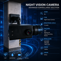 Système de suivi par caméra IP thermique longue portée avec vision nocturne laser pour la sécurité des aéroports