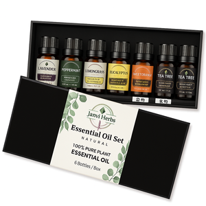 Gran oferta, juego de caja de regalo de aceite esencial de flores puras de 6 piezas, difusor de aromaterapia seguro con ingredientes de anís para masaje de piel - Product Image 5