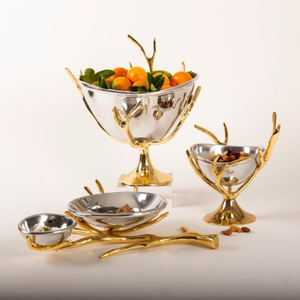 Brass Dessert Bowls <b>Marvelous</b> Design Tableware Food Serving Bowl Home and Kitchenware Food Bowl at Wholesaler Price - Product Image 4