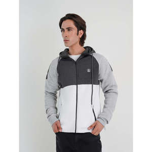 Sweat à capuche zippé pour homme avec logo personnalisé, étiquette personnalisée, en molleton bouclette, tailles XXS à 6XL, impression patchwork, appliqué JEONG, vêtements d'hiver - Product Image 2
