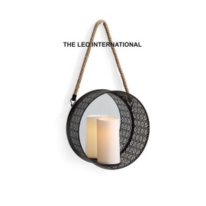 โคมไฟติดผนังโลหะแบบเชิงเทียนตกแต่งผนังโคมไฟตกแต่งผนังที่หรูหราโคมไฟตกแต่งผนังรูปทรงที่เป็นเอกลักษณ์ทันสมัย - Product Image 6