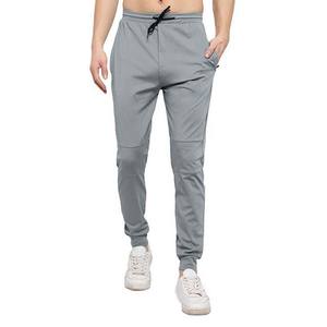 Pantalon en toile pour homme de haute qualité, taille haute, style décontracté, utilisation en plein air, course à pied, salle de sport, séchage rapide, respirant, couleur unie, en vrac - Product Image 1
