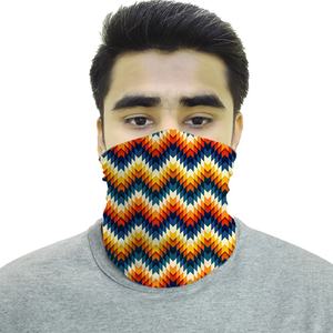 Logo personnalisé 100% polyester microfibre cache-cou visage tube bandana pour un usage quotidien image élégante caractéristique du tissu - Product Image 1