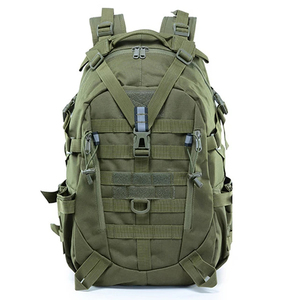 Heavy Duty Tactical Camouflage Oxford Backpack Waterproof MOLLE Assault <b>Pack</b> Trekking Gym Survival Anti-Theft 36-55L Capacity - Product Image 5