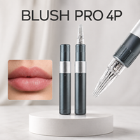 Machine PMU professionnelle BLUSH PRO 4P pour le blush des lèvres, coloration 4 fois plus rapide, appareil de maquillage permanent, stylo de tatouage haute efficacité