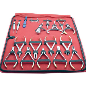 Ensemble d'instruments dentaires d'orthodontie de base, kit composite, 18 pièces, ensemble d'instruments chirurgicaux dentaires de qualité supérieure - Product Image 4