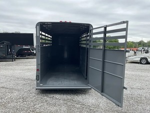 3-Axle Sheep & Cattle Transporter Semi <b>Trailer</b> with Fence Livestock Truck <b>Trailer</b> for Animal Transport - Product Image 5