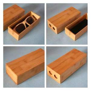 กล่องเก็บแว่นตาไม้สุดหรู |   งานฝีมือทำมือ |   ขายส่งจำนวนมาก - Product Image 2