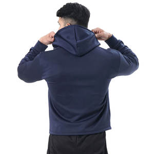 Style personnalisé Zip up Streetwear Zipper Double Zip Polaire Poids Lourd Hoodie Hommes Hoodies - Product Image 6