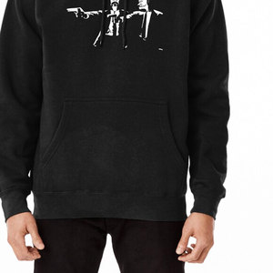 Sudadera con capucha con serigrafía transpirable de alta calidad 100% hecha a medida para hombres, forro polar informal para invierno - Product Image 4