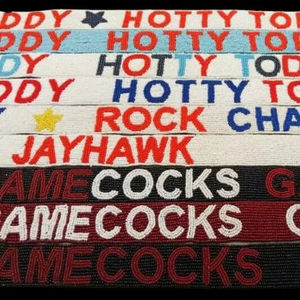 Correa de Bolso con Cuentas y Lentejuelas de Alta Calidad Hecha a Mano con Diseño de Águilas, con Opciones Personalizables de Fashion Mart para Looks Modernos - Product Image 1