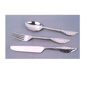 Ensemble de couverts en métal de designer courbé à la main, vaisselle pour la maison, l'hôtel, le restaurant, service de traiteur, ensemble de couverts à prix de gros - Product Image 1