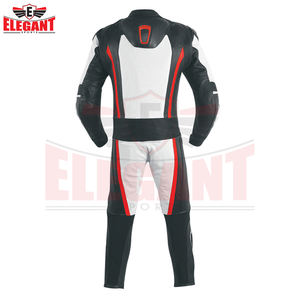 Traje de Motociclismo para Adultos, Equipo de Cuero de la Más Alta Calidad, Protección Completa para el Cuerpo con Armadura CE, Impermeable, para Verano - Product Image 3