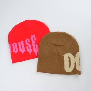 Bonnet à logo jacquard de taille personnalisée du concepteur professionnel tricoté à la main modèle à la mode d'hiver en acrylique pour une utilisation sportive à la plage - Product Image 5