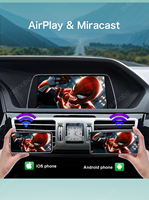 Écran multimédia Autoabc 7 pouces Linux CarPlay compatible avec Mercedes Benz Classe E NTG4.0/4.5/5.0 CarPlay Android Auto autoradio